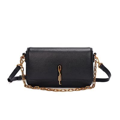 Bolsa Pequena Floater Preta Alça Dupla