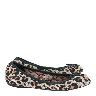 Sapatilha Knit Laço Animal Print