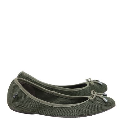 Sapatilha Knit Laço Verde