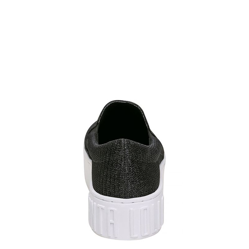 Slip on best sale preto brilho