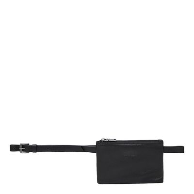 Cinto Couro Floater Pochete Preto