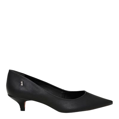 Scarpin New Couro Pelica Soft Preto