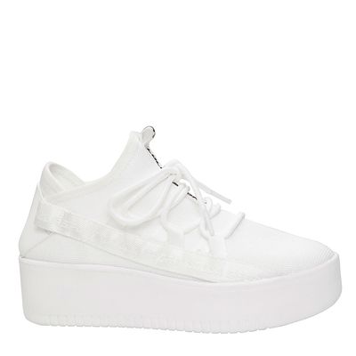 Tênis Knit Sola Alta Lolla Sport Branco