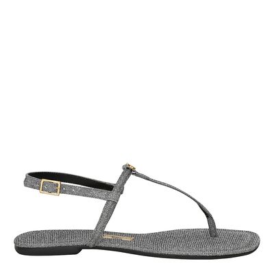 Rasteira Dedo Luxuor Cinza
