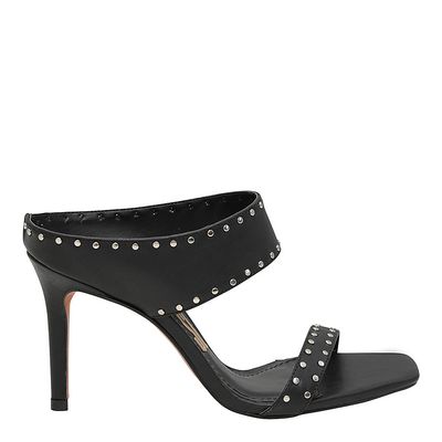 Mule Confort Rebite Preto