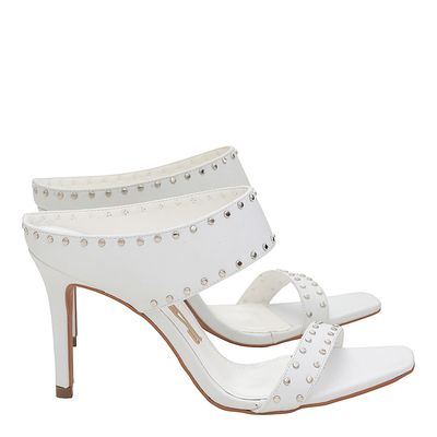 Mule Confort Rebite Branco