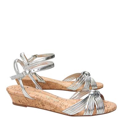 Peep Toe Ecoweart Prata