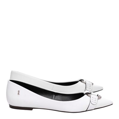 Sapatilha Confort Argola Branco