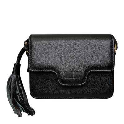 Bolsa Pequena Couro Floater Preto