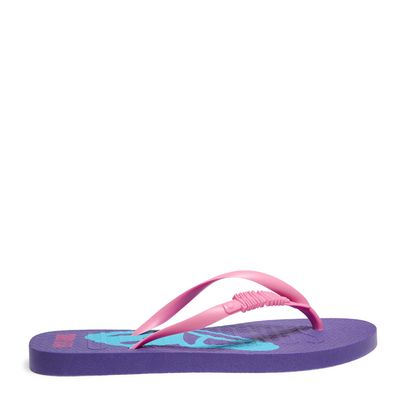 Flip Flop Borracha Roxo Elétrico