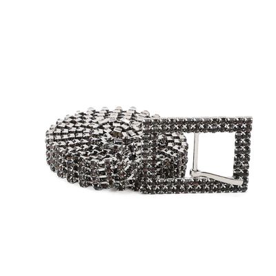 Cinto Malha Metal Grafite