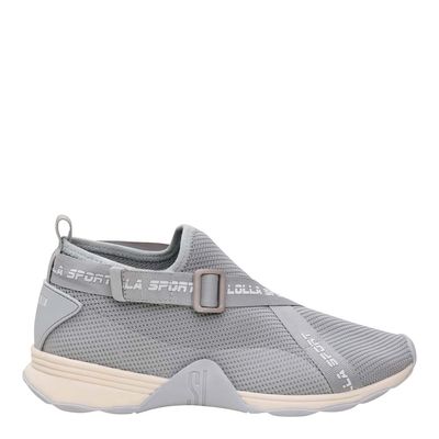 Tênis Faixa Knit Lolla Sport Cinza