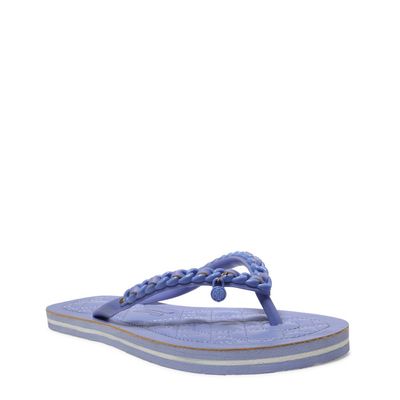 Flip Flop Roxo Borracha Corrente