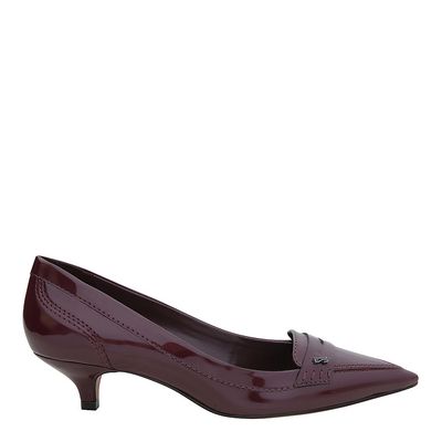 Scarpin Verniz Bordo