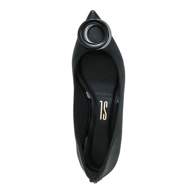 Sapatilha New Couro Pelica Soft Preto