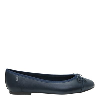 Sapatilha Confort Laço Azul Marinho