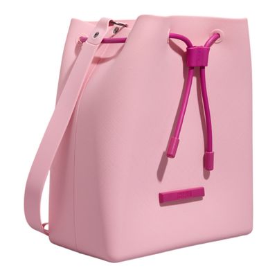 Bolsa Bucket Borracha Rosa Pink