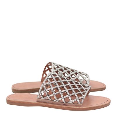 Rasteira Manta Cristal Cristal