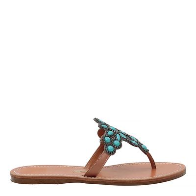 Rasteira new couro pelica soft terracota