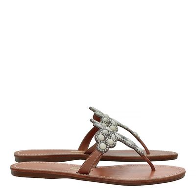 Rasteira New Couro Pelica Soft Terracota 2