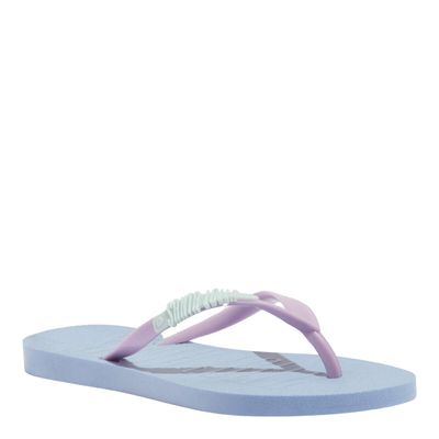 Chinelo Flip Flop Borracha Azul Gellato