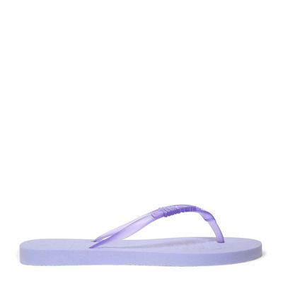 Flip Flop Lilás Borracha Flat
