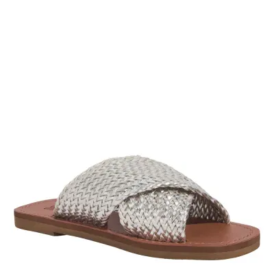 Rasteira Shiny Prata