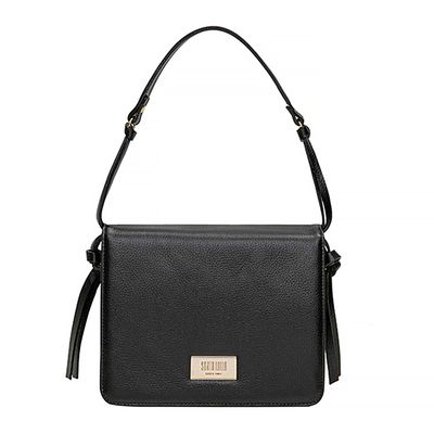 Bolsa Couro Floater Preto