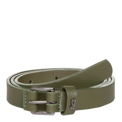 Cinto Couro Floater Fino Verde