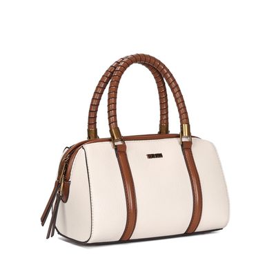 Bolsa Baú Floater Off White Alça Transversal