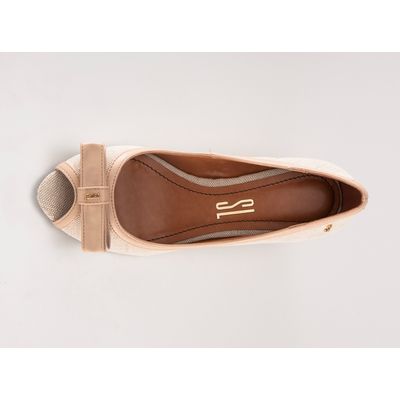 Peep Toe Rustico Off White