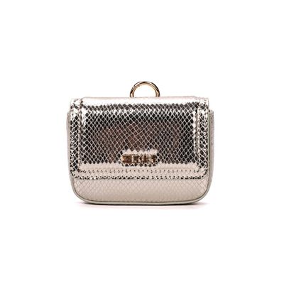 Chaveiro De Bolsa Dourado Metalizado