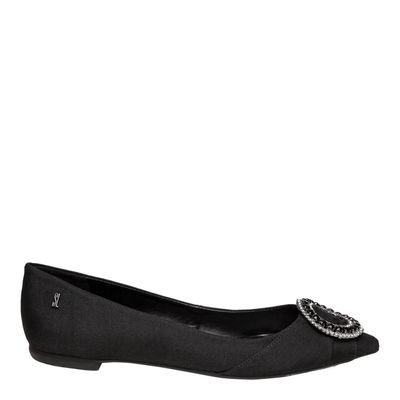 Sapatilha New Couro Pelica Soft Preto