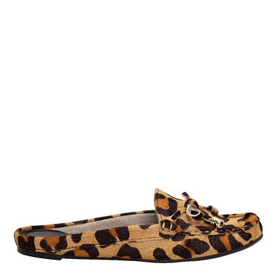 Mule Mocassim Laço Sl Onça
