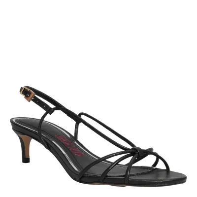 Sandalia Couro Nobre Soft Preto
