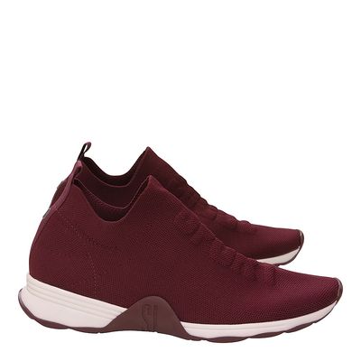 Tênis Slip On Knit Lolla Sport Vinho