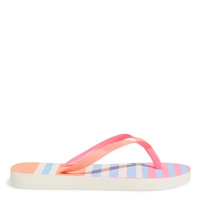 Chinelo Flip Flop Infantil Borracha Laranja