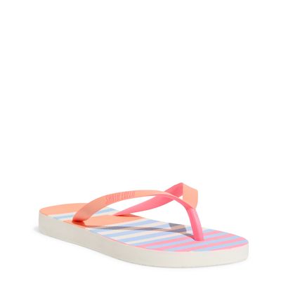 Chinelo Flip Flop Infantil Borracha Laranja