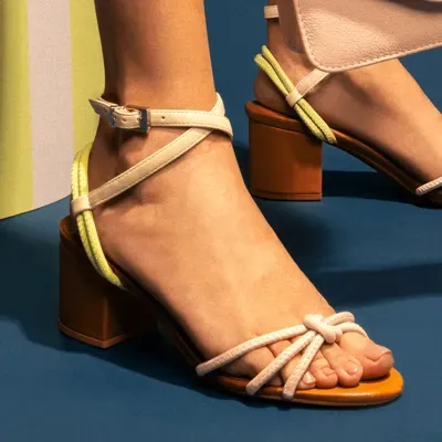 Sandália Napa Santorine Nude