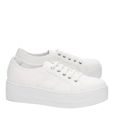 Tênis Plataforma Sl Branco
