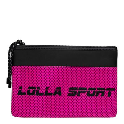 Clutch Lolla Sport Nylon Rosa Neon