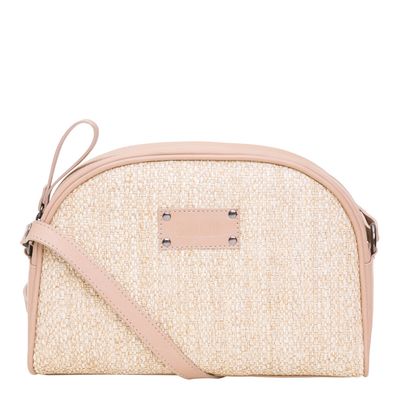 Bolsa Média Palha Bege
