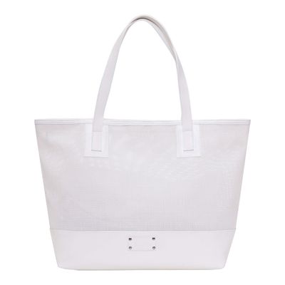 Bolsa Shopper Texturizada Branca