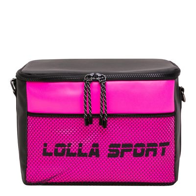 Bolsa Grande Nylon Termica Rosa Neon