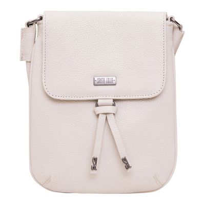 Bolsa Vertical Couro Sl Off White