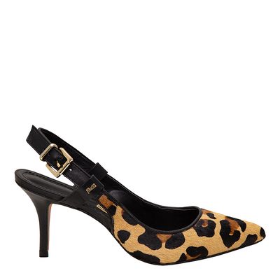 Scarpin Pelo New Animal Print