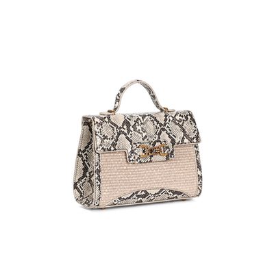 Bolsa Tramado Transversal Animal Print Bridão