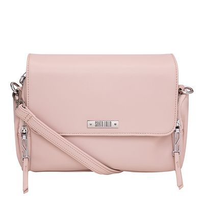 Bolsa Carteiro Média Rosa