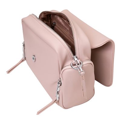 Bolsa Carteiro Média Rosa