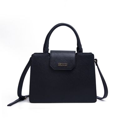 Bolsa Média Transversal Preta
